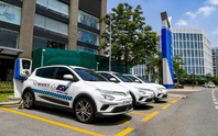 Nhiều doanh nghiệp chọn ôtô điện VinFast để chạy taxi