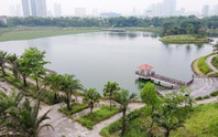 Cận cảnh 2 dự án công viên hồ điều hòa nằm im sau nhiều năm