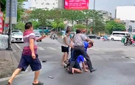 Phóng viên Đài truyền hình Hà Nội bị hành hung khi đang tác nghiệp