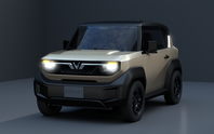 VinFast chính thức ra mắt mẫu xe điện mini VF 3