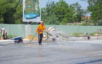 Vụ lấy nước cống trộn bê tông: Đập bỏ hạng mục kém chất lượng