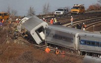 Mỹ: Xe lửa trật bánh, hơn 70 người thương vong