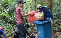 Dọn rác cho Vườn Quốc gia Ba Vì