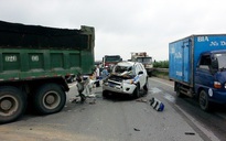 3 CSGT Hà Nội tử nạn trên đường cao tốc Pháp Vân-Ninh Bình