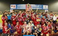 Bình Dương ngất ngây trong ngày đón cúp vô địch V-League 2014