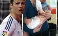 Xúc động với nghĩa cử của Ronaldo