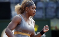 Venus chia tay, Serena khởi đầu thuận lợi ở Rome Open