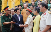 Chủ tịch nước tiếp cựu binh chiến đấu bảo vệ biên giới ở Vị Xuyên