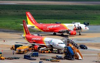 Thời tiết xấu, nhiều chuyến bay của VietJet phải chuyển hướng