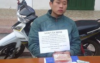 9X "ôm" 1 bánh heroin, 257 viên ma túy tổng hợp