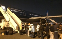 186 lao động ở Libya lên máy bay về Việt Nam
