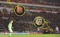 HLV Moyes hổ thẹn ngước nhìn ngài Ferguson