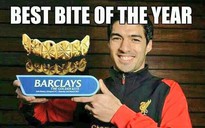 Suarez được dân mạng trao giải “Hàm răng vàng”!