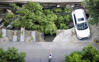 Trung Quốc: Hố tử thần "nuốt chửng" bãi đậu xe hơi