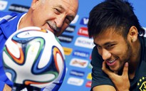 HLV Scolari và Neymar tự tin trước trận mở màn World Cup