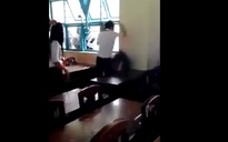 Phẫn nộ clip nhóm học sinh đánh bạn dã man bằng ghế