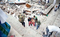 Trong động đất, một phần Ấn Độ chui xuống dưới Nepal