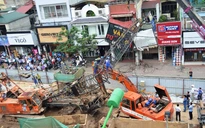 Nguyên nhân ban đầu đổ cần cẩu tại dự án đường sắt đô thị Hà Nội