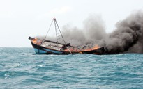 Nổ tàu cá, 19 ngư dân mất tích gần Côn Đảo