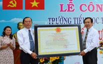 Trường Tiểu học Trần Văn Ơn đạt tiêu chuẩn chất lượng giáo dục