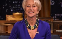 Helen Mirren tím rịm đi quảng bá phim mới