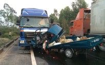 Chặn tai nạn trên Quốc lộ 1: “Thảm họa” tông trực diện