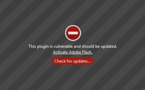 Firefox chặn Adobe Flash vì lỗi bảo mật