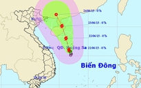 Bão số 1 hoành hành tại quần đảo Hoàng Sa