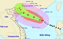 Bão số 4 đã bất ngờ giật cấp 13-14 trên Biển Đông