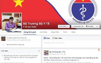 Lắng nghe người dân, Bộ trưởng Y tế công bố trang facebook