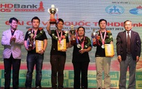 Lê Quang Liêm đăng quang Giải cờ vua quốc tế HDBank Cup 2015