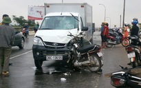 Xe tải tông trực diện xe máy, nam thanh niên tử vong