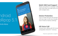 Google phát hành Android 5.1