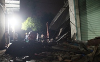 11 người bị chôn vùi trong căn nhà đổ sập khi đang xây