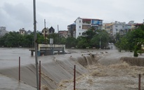Quảng Ninh: Sau trận mưa lũ lịch sử, TP Uông Bí lại bị ngập sâu