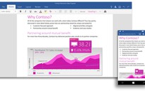 Microsoft tung bản Office cảm ứng trên Windows 10