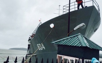 Tàu hải quân "giải cứu" 1.500 khách mắc kẹt ở đảo Cô Tô
