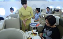 Khách hạng thương gia của Vietnam Airlines tăng đột biến