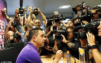 Xavi chia tay Barcelona, sang Qatar nhận lương "khủng"