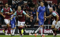 Chelsea gục ngã tại Upton Park, Mourinho lâm nguy