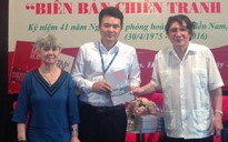 Nhà báo Trần Mai Hạnh giao lưu với sinh viên báo chí