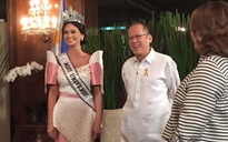 Tân Hoa hậu Hoàn vũ gặp Tổng thống Philippines