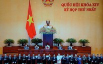 Chính phủ do Thủ tướng Nguyễn Xuân Phúc đứng đầu ra mắt Quốc hội