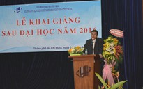 274 học viên trúng tuyển cao học của Trường ĐH Mở TP HCM