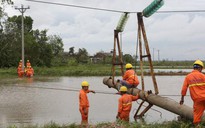 Lưới điện 500 KV và 220 KV đã vận hành bình thường sau bão số 1