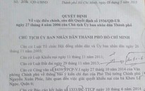 Ban hành văn bản trái luật, UBND TP HCM thua kiện