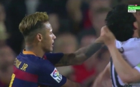 Thua trận, Neymar cay cú tát đối thủ