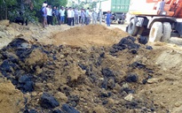 Kết quả ban đầu chất thải Formosa chôn ở trang trại sếp môi trường