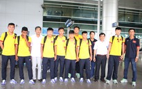 U16 Việt Nam về nước