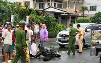 Xe máy đấu đầu ô tô, một người chết tại chỗ